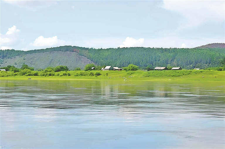 冰封雪锁的黑龙江,北国风光无限好